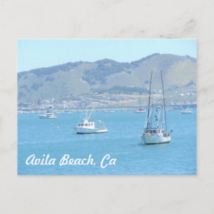 Carte Postale Plage d'Avila, CA