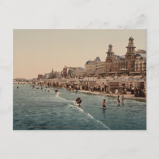 Carte Postale Plage de Blankenberghe I, Belgique (Devant)