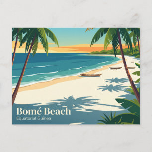Carte Postale Plage de Bomé Guinée Équatoriale
