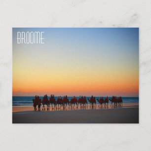 Carte Postale plage de Cable Beach Broome