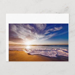 Carte Postale Plage de Californie Sunset Beach