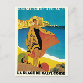 Carte Postale Plage De Calvi de La
