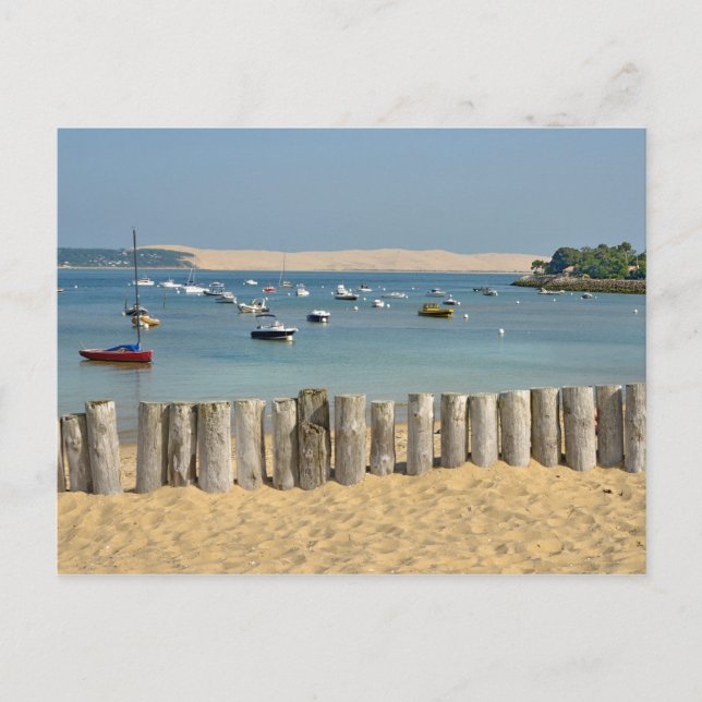 Carte Postale Plage de Casquette-Ferret en France (Devant)