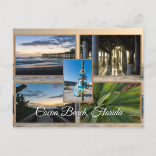 Carte Postale Plage de Cocoa Floride