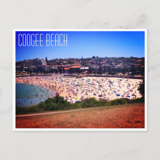 Carte Postale plage de coogee (Devant)