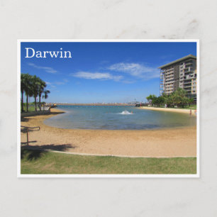 Carte Postale plage de darwin