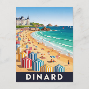 Carte Postale Plage de Dinard France