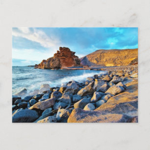 Carte Postale Plage de El Golfo Plages de Lanzarote Espagne