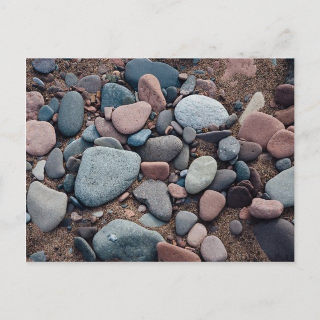 Carte Postale Plage de galets (Devant)