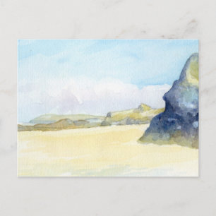 Carte Postale Plage de Gwithian - Cornouailles