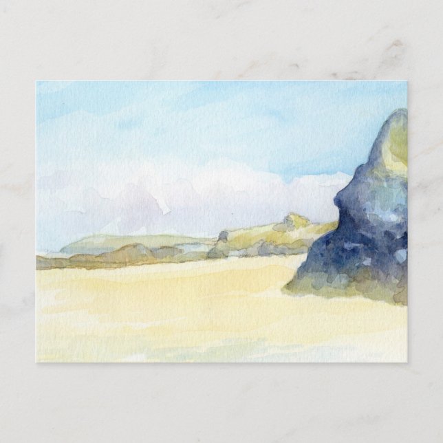Carte Postale Plage de Gwithian - Cornouailles (Devant)