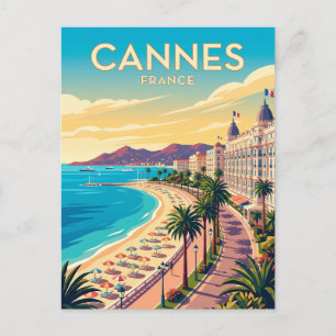 Carte Postale Plage de la Croisette France