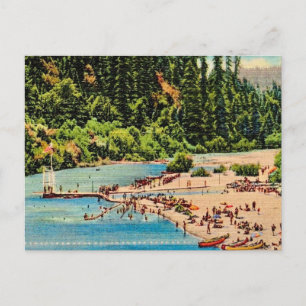 Carte Postale Plage de la rivière russe Guerneville