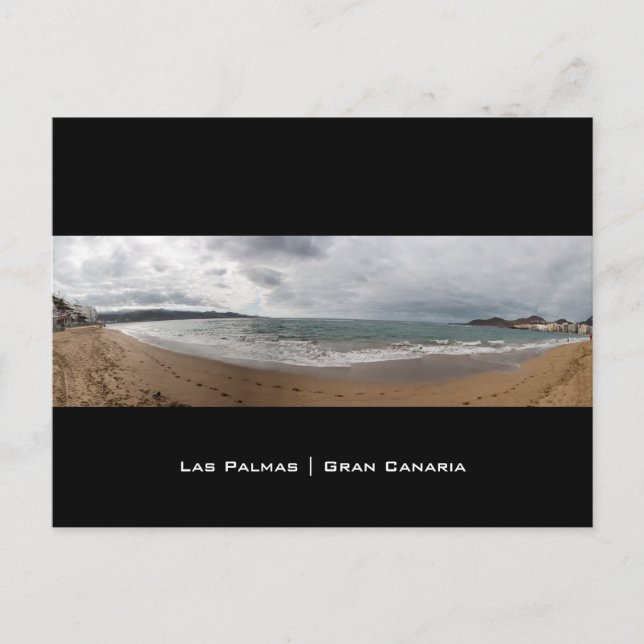 Carte Postale Plage de Las Palmas (Devant)