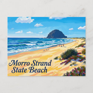 Carte Postale Plage de l'État de Morro Strand Californie