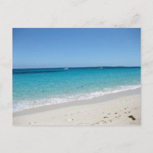 Carte Postale Plage de l'île Paradis aux Bahamas