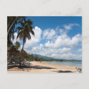 Carte Postale Plage de Luquillo Porto Rico