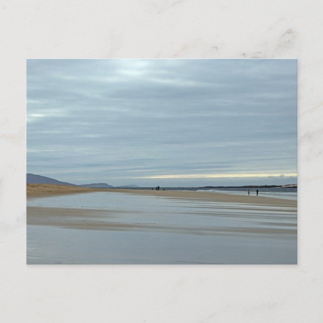 Carte Postale Plage de Luskentyre, île de Harris (Devant)
