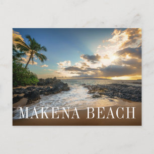 Carte Postale Plage de Makena Makena Cove