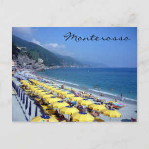 Carte Postale plage de monterosso