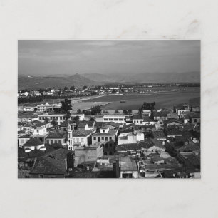 Carte Postale Plage de Nauplie en Grèce vintage