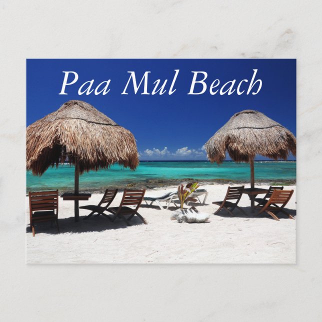 Carte Postale Plage de Paa Mul (Devant)