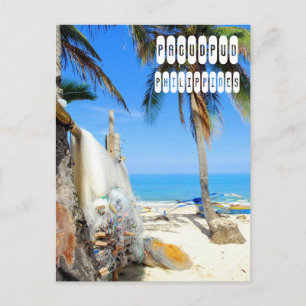 Carte Postale Plage de Pagudpud à Ilocos