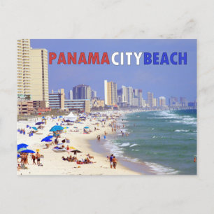 Carte Postale Plage de Panama City, Floride