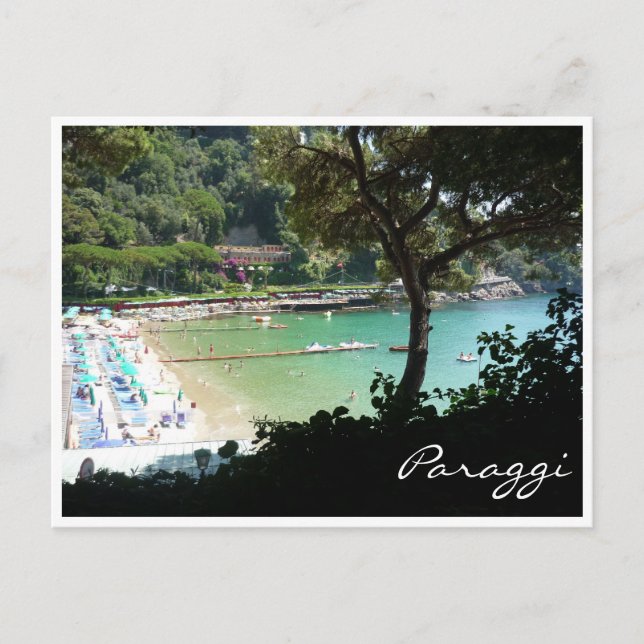 Carte Postale plage de paraggi (Devant)