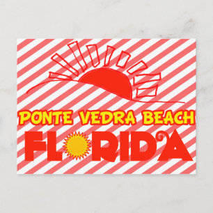 Carte Postale Plage de Ponte Vedra, Floride