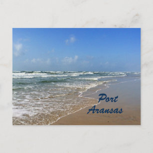 Carte Postale Plage de Port Aransas au Texas