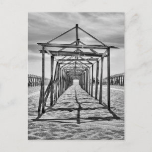 Carte Postale Plage de Povoa de Varzim au Portugal