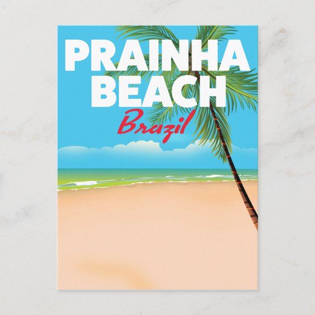 Carte Postale Plage de Prainha Brésil (Devant)