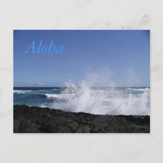 Carte Postale Plage de Punalu'u