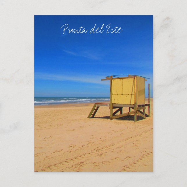 Carte Postale plage de punta del este (Devant)