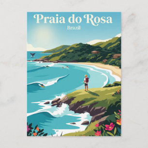 Carte Postale Plage de Rosa Brésil