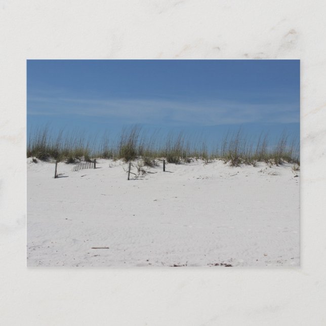 Carte Postale Plage de sable (Devant)