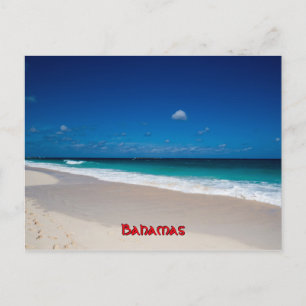Carte Postale Plage de sable Bahamas