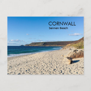 Carte Postale Plage de Sennen Cornouailles Angleterre