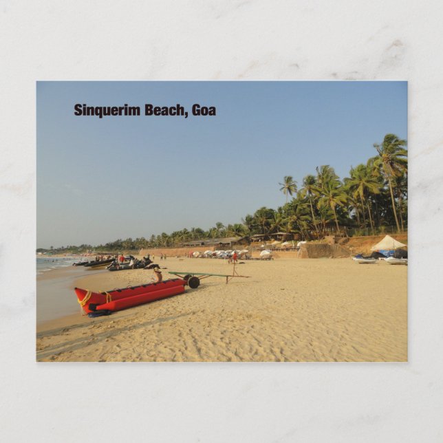Carte Postale Plage de Sinquerim (Devant)