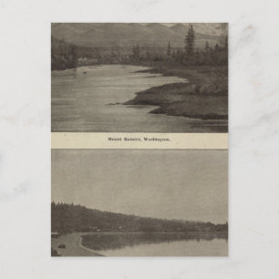 Carte Postale Plage de Steilacoom Rainier