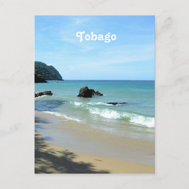 Carte Postale Plage de Tobago (Devant)