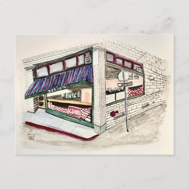 Carte Postale Plage de Venise (Devant)