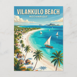 Carte Postale Plage de Vilankulo Mozambique