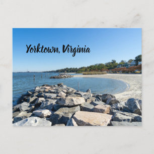 Carte Postale Plage de Yorktown en Virginie