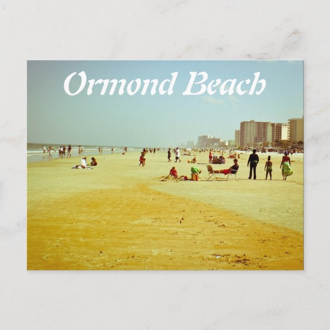 Carte Postale plage d'ormond (Devant)