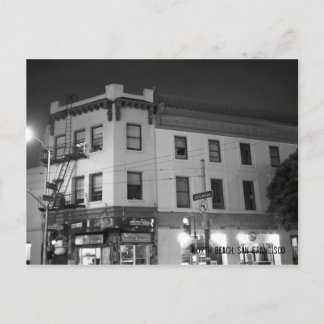 Carte Postale plage du nord, san francisco