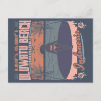 PLAGE D'ULUWATU - FILLE DE SURF - BALI INDONESIA