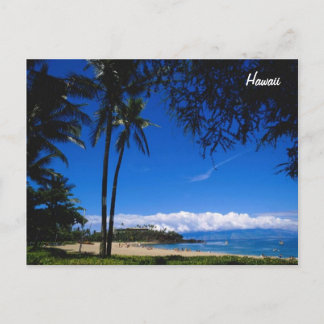 Carte Postale Plage hawaïenne