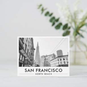 Carte Postale Plage Nord TransAmerica Pyramid San Francisco